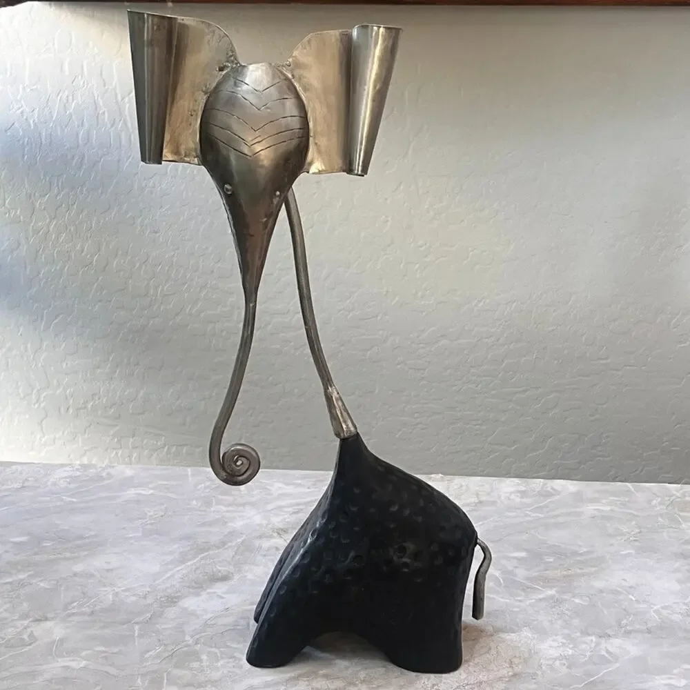 Flapping Ear Elephant Candle Holder 17